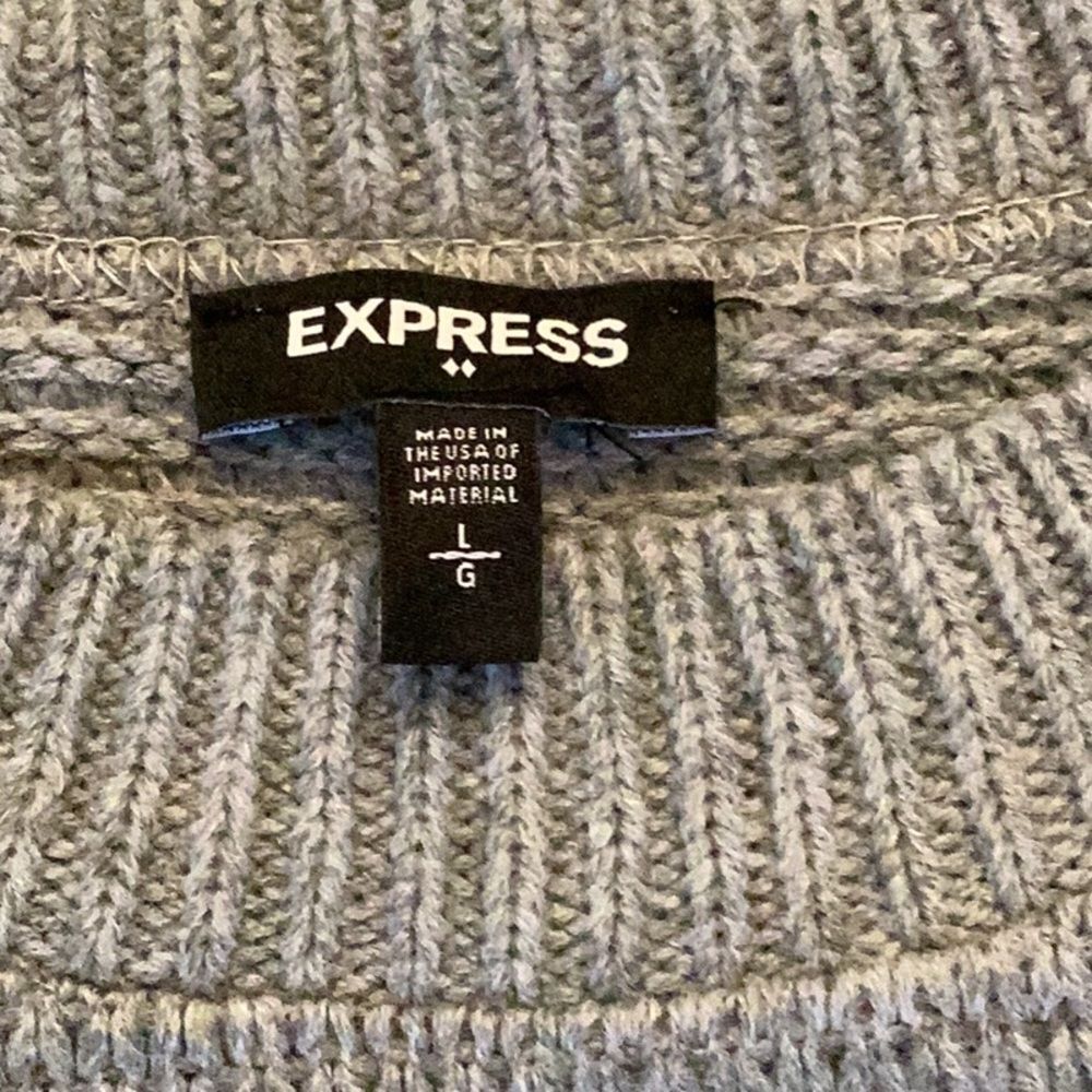 Express Gray Sweater - Picture 4 of 5